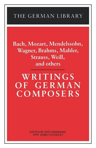 Produktbild: Writings of German Composers