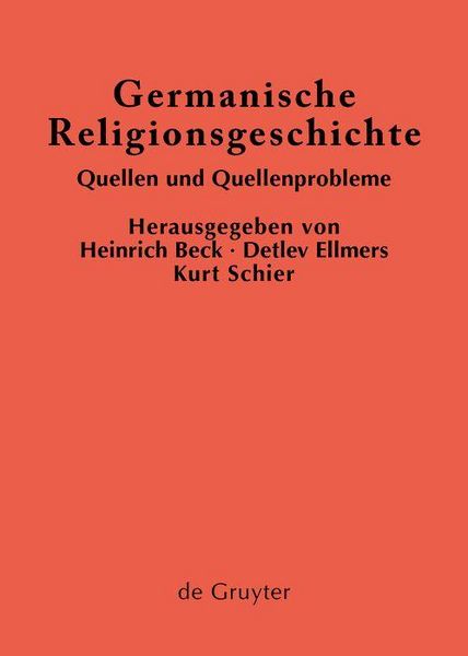 Produktbild: Germanische Religionsgeschichte