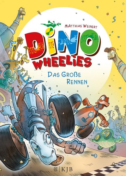 Produktbild: Weinert, M: Dino Wheelies: Das gro&szlig;e Rennen