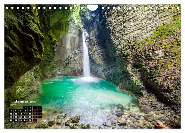 Produktbild: Gr&uuml;nes Slowenien (Wandkalender 2026 DIN A4 quer), CALVENDO Monatskalender