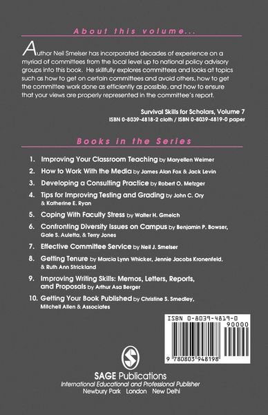 Produktbild: Effective Committee Service