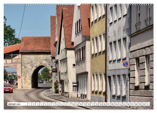 Produktbild: N&ouml;rdlingen - Eine runde Sache (hochwertiger Premium Wandkalender 2026 DIN A2 quer), Kunstdruck in Hochglanz