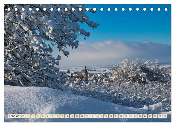 Produktbild: Landkreis Emmendingen - Streifz&uuml;ge durch den S&uuml;dwesten (Tischkalender 2026 DIN A5 quer), CALVENDO Monatskalender