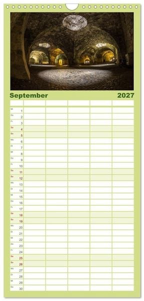 Produktbild: Familienplaner 2027 - Schaffhausen - n&ouml;rdlichste Stadt der Schweiz mit 5 Spalten (Wandkalender, 21 x 45 cm) CALVENDO