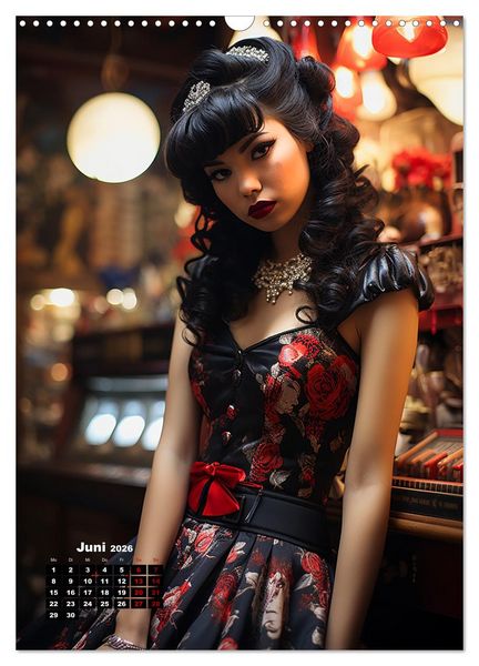 Produktbild: Rockabilly (Wandkalender 2026 DIN A3 hoch), CALVENDO Monatskalender