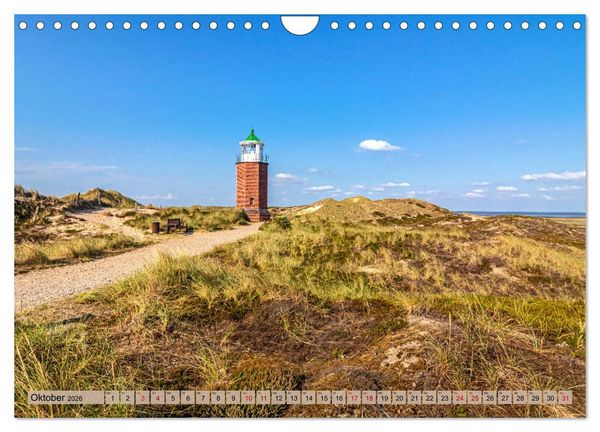 Produktbild: IN SYLT VERLIEBT (Wandkalender 2026 DIN A4 quer), CALVENDO Monatskalender