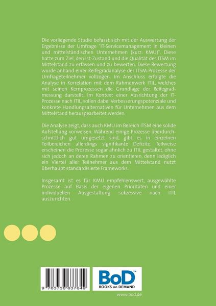 Produktbild: IT-Servicemanagement in KMU