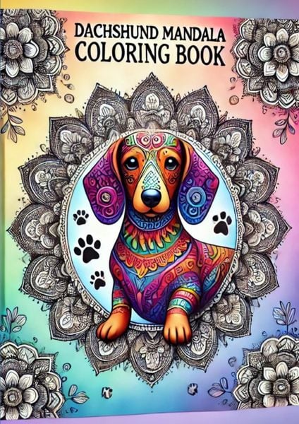 Produktbild: Dachshund Mandala - Coloring Book