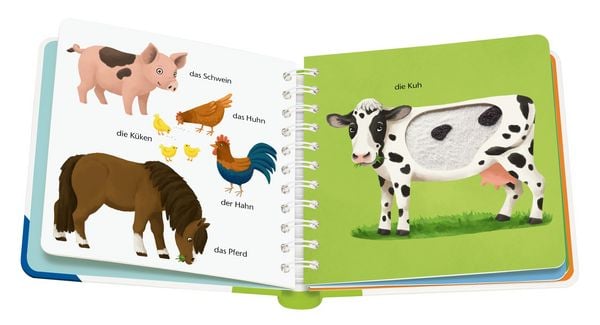 Produktbild: Mein erstes W&ouml;rterbuch zum F&uuml;hlen: Meine Tiere