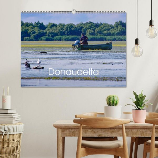 Produktbild: Donau-Delta (Wandkalender 2026 DIN A2 quer), CALVENDO Monatskalender