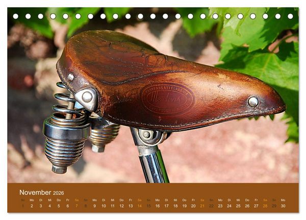 Produktbild: 1937 ADLER Fahrrad (Tischkalender 2026 DIN A5 quer), CALVENDO Monatskalender