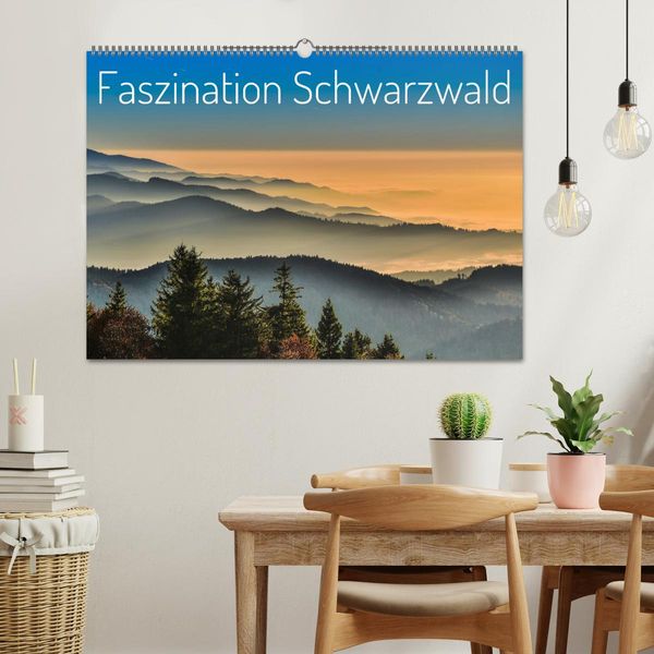 Produktbild: Faszination Schwarzwald (Wandkalender 2026 DIN A2 quer), CALVENDO Monatskalender