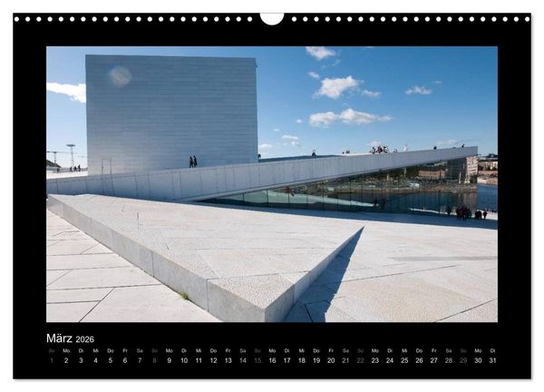 Produktbild: Oslo (Wandkalender 2026 DIN A3 quer), CALVENDO Monatskalender