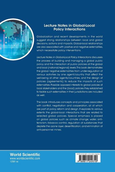 Produktbild: Lecture Notes in Global-Local Policy Interactions