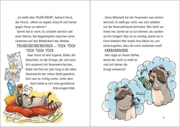 Produktbild: Die Tier-Feuerwehr (Band 2) - Eine klitschnasse Rettungsaktion