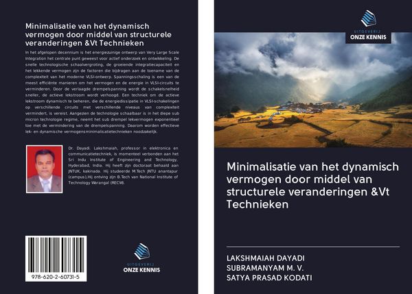 Produktbild: Minimalisatie van het dynamisch vermogen door middel van structurele veranderingen &Vt Technieken