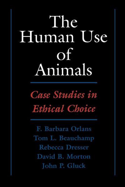 Produktbild: The Human Use of Animals