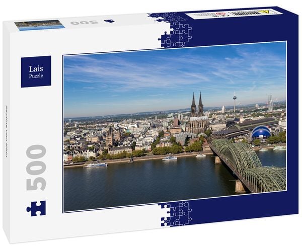 Lais Puzzle Skyline von Köln 500 Teile