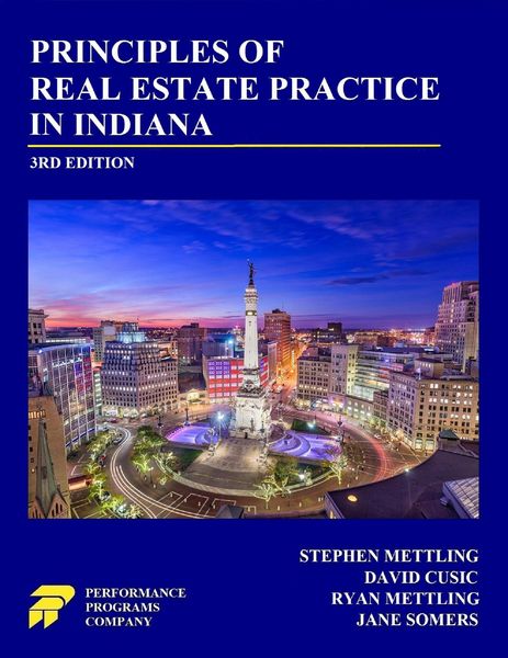 Produktbild: Principles of Real Estate Practice in Indiana: 3rd Edition