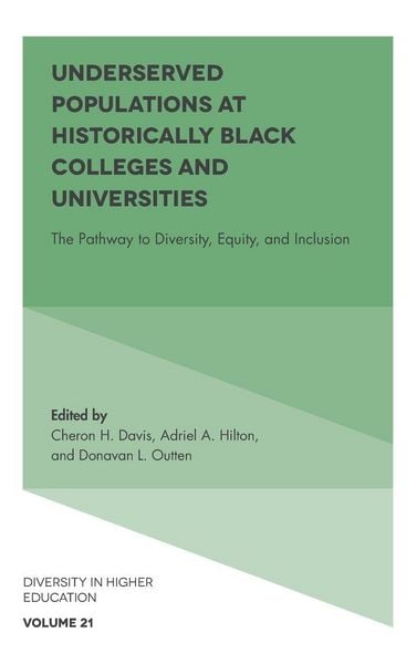 Produktbild: Underserved Populations at Historically Black Colleges and Universities