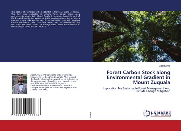 Produktbild: Forest Carbon Stock along Environmental Gradient in Mount Zuquala
