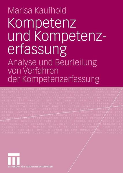 Produktbild: Kompetenz und Kompetenzerfassung