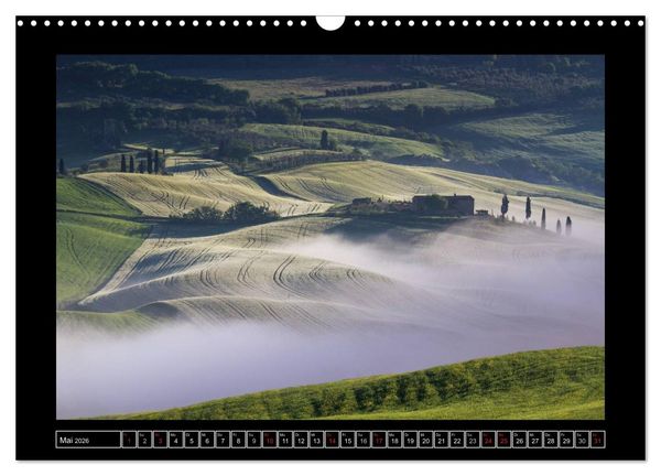 Produktbild: Toskana - Die Magie des Val d'Orcia (Wandkalender 2026 DIN A3 quer), CALVENDO Monatskalender