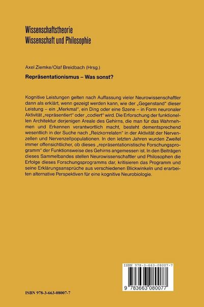 Produktbild: Repr&auml;sentationismus &mdash; Was sonst?