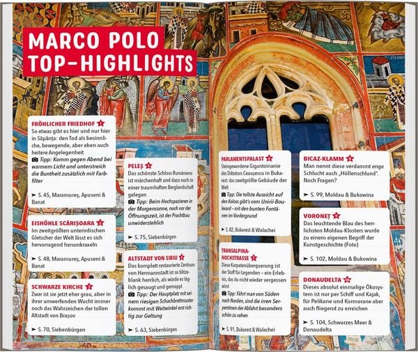 Produktbild: MARCO POLO Reisef&uuml;hrer Rum&auml;nien