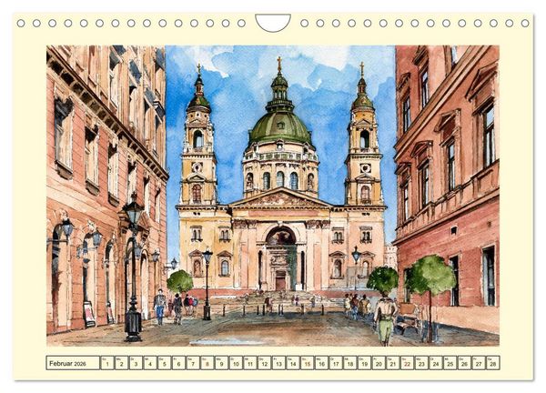 Produktbild: Reise durch Ungarn (Wandkalender 2026 DIN A4 quer), CALVENDO Monatskalender