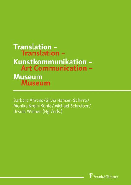 Produktbild: Translation - Kunstkommunikation - Museum / Translation - Art Communication - Museum