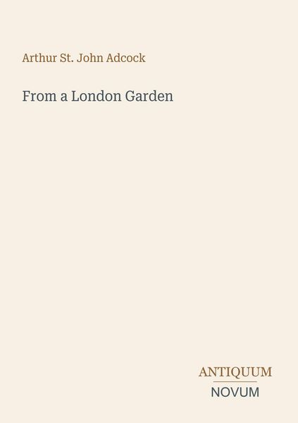 Produktbild: From a London Garden