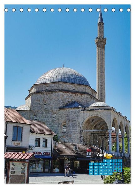 Produktbild: Christliches und muslimisches Kosovo (Tischkalender 2027 DIN A5 hoch), CALVENDO Monatskalender