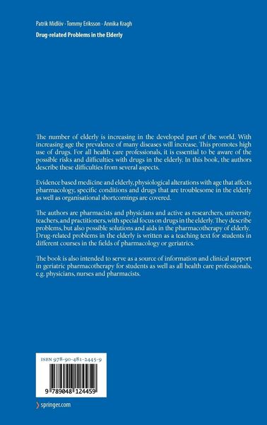 Produktbild: Drug-related problems in the elderly