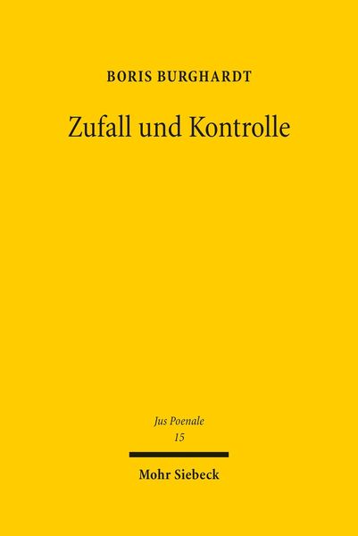 Produktbild: Zufall und Kontrolle
