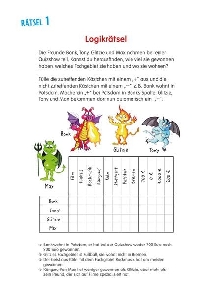 Produktbild: Logische Denkr&auml;tsel. Ab 10 Jahren
