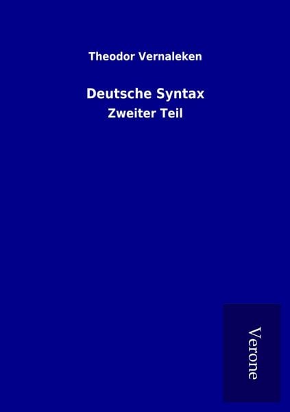 Produktbild: Deutsche Syntax