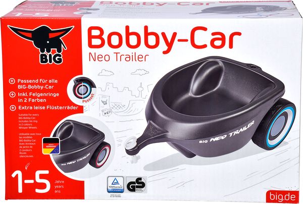 BIG - Bobby-Car Neo Trailer Anthrazit