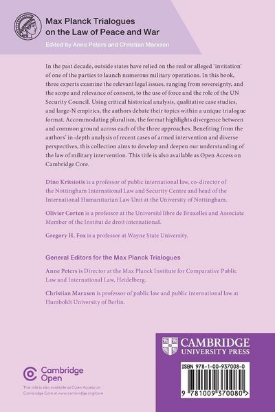 Produktbild: Armed Intervention and Consent