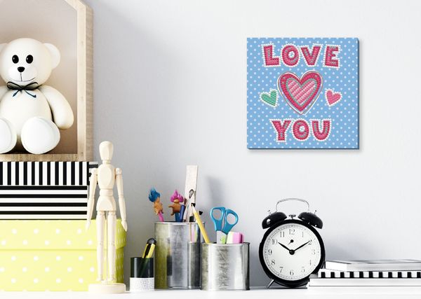 Produktbild: DIAMOND DOTZ - Diamond Painting Liebe dich