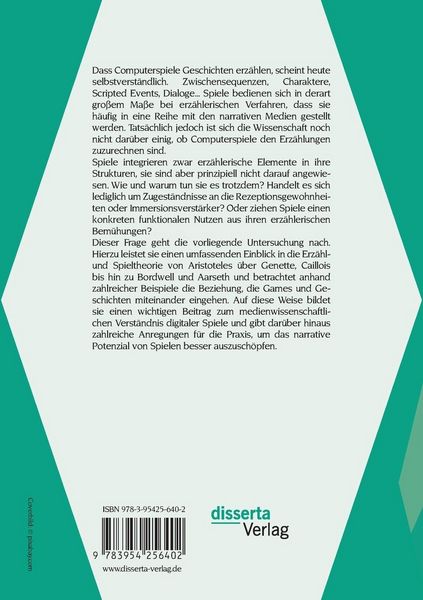 Produktbild: Games vs. Story? Erz&auml;hlstrategien in Computerspielen