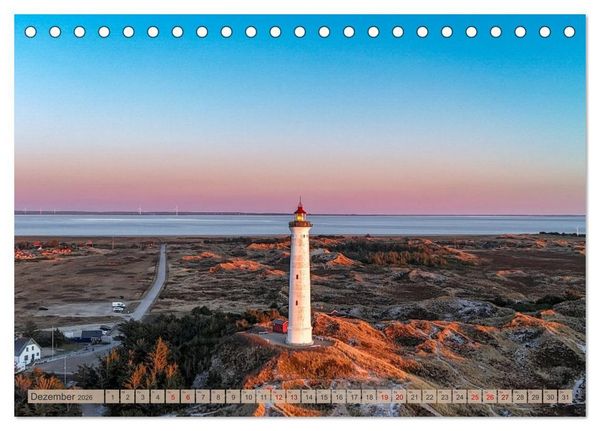 Produktbild: Westj&uuml;tland - D&auml;nemarks Westen erleben (Tischkalender 2026 DIN A5 quer), CALVENDO Monatskalender