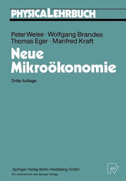 Produktbild: Neue Mikro&ouml;konomie