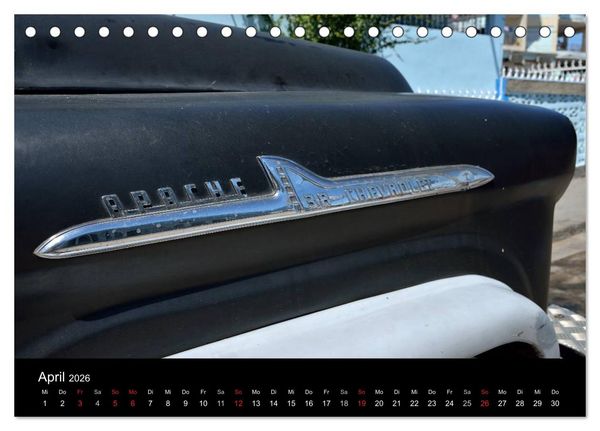 Produktbild: Cuba Cars (Tischkalender 2026 DIN A5 quer), CALVENDO Monatskalender