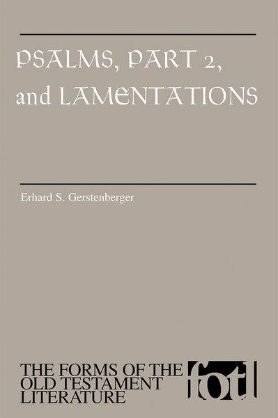 Produktbild: Psalms, Part 2, and Lamentations
