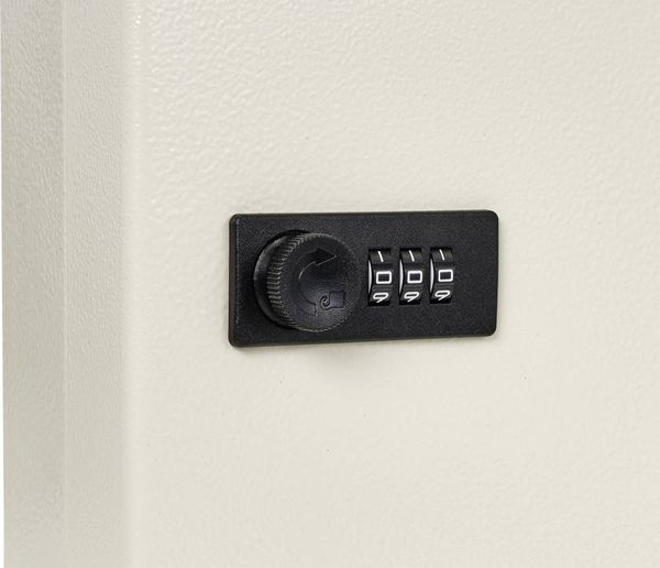 Produktbild: Sygonix Schl&uuml;sselkasten SY-4737738 Anzahl Haken 20 Wei&szlig;