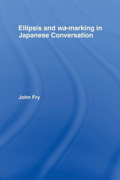Produktbild: Ellipsis and wa-marking in Japanese Conversation