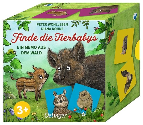 Produktbild: Finde die Tierbabys. Ein Memo aus dem Wald f&uuml;r Kinder ab 3 Jahren