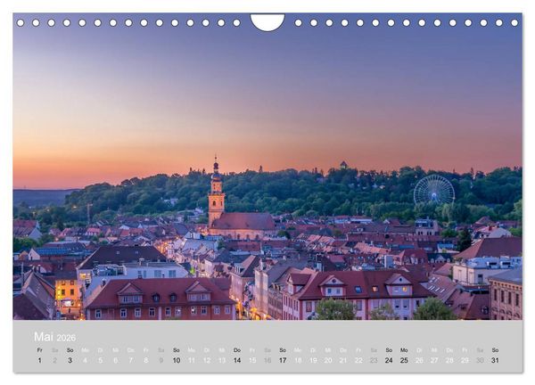 Produktbild: Hugenottenstadt Erlangen 2026 (Wandkalender 2026 DIN A4 quer), CALVENDO Monatskalender