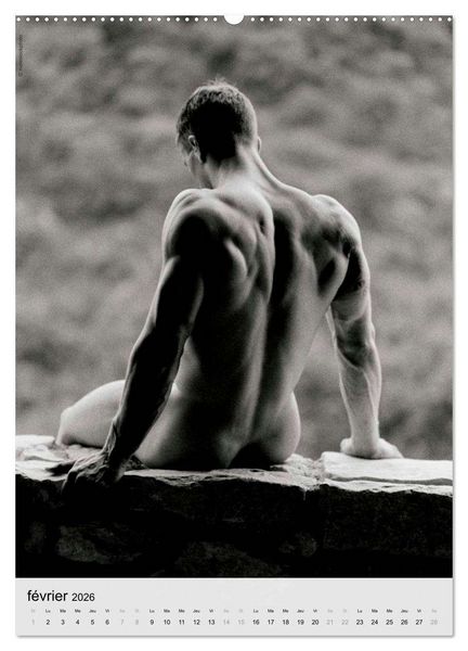 Produktbild: contrastes hommes (Calendrier mural 2026 DIN A2 horizontal) calendrier de bureau
